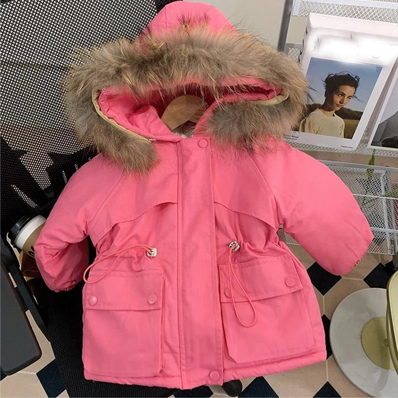 New Winter Girls Down Jacket