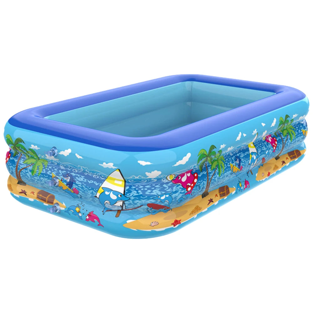 Inflatable Swimming Pool PVC Framed Swimming Pool for Toddler Kids