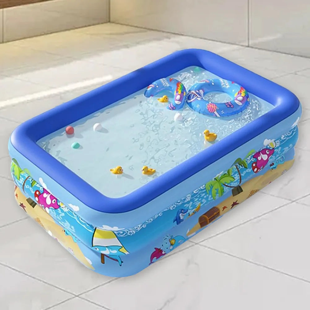 Inflatable Swimming Pool PVC Framed Swimming Pool for Toddler Kids