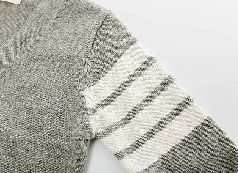 Children's V-neck Knitted sweater For 1-7Years