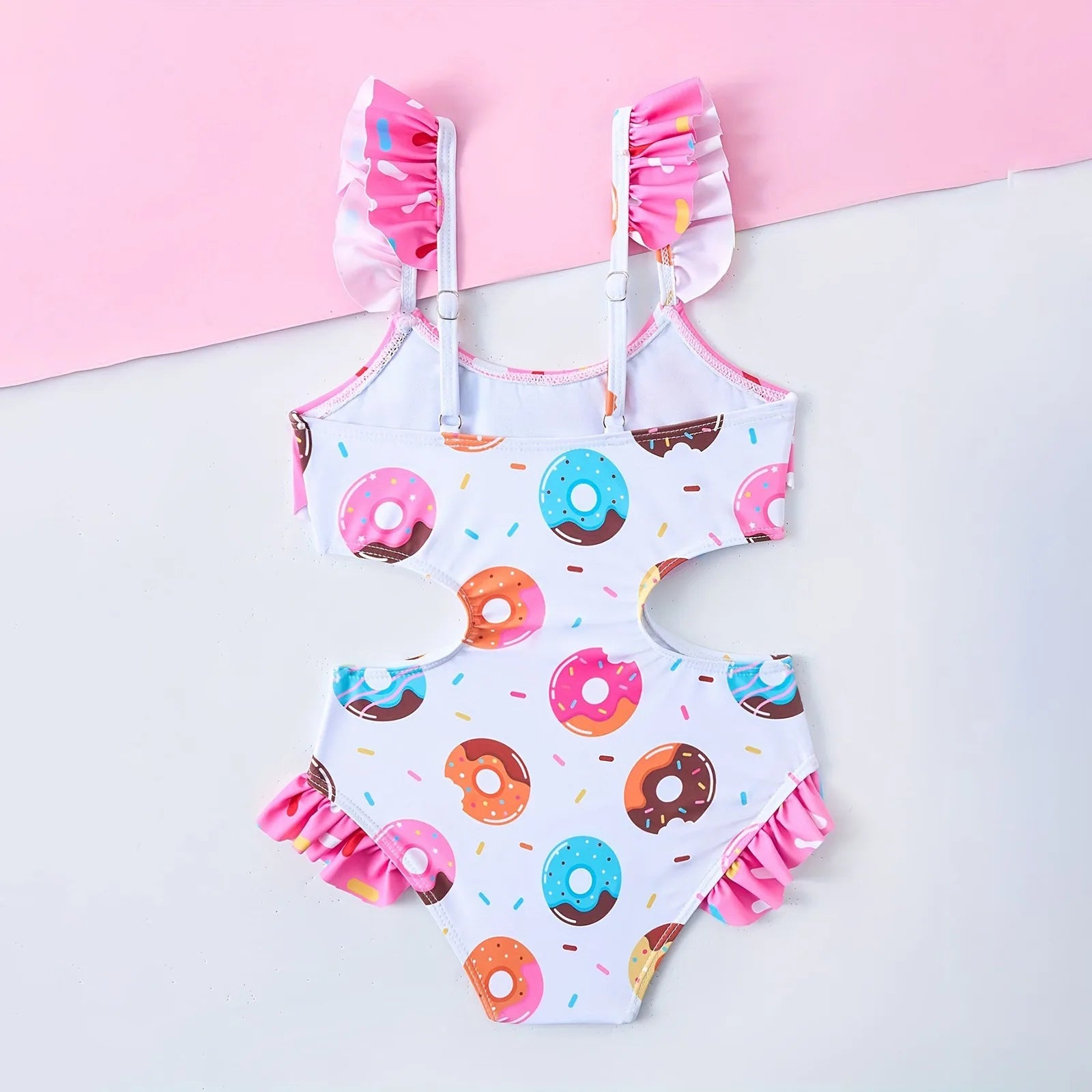 Summer Hollow girls swimsuits sweet one-piece bikini