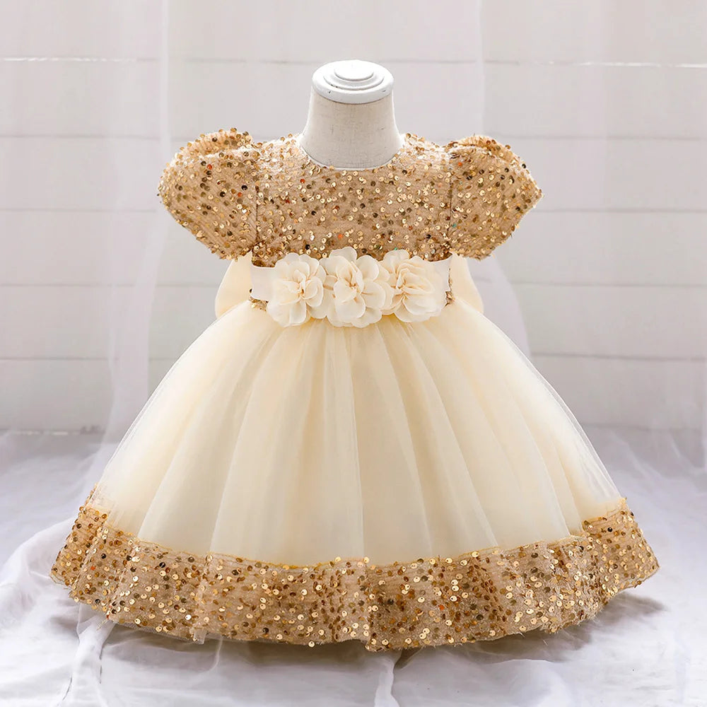 Cute Baby Gown For Christmas