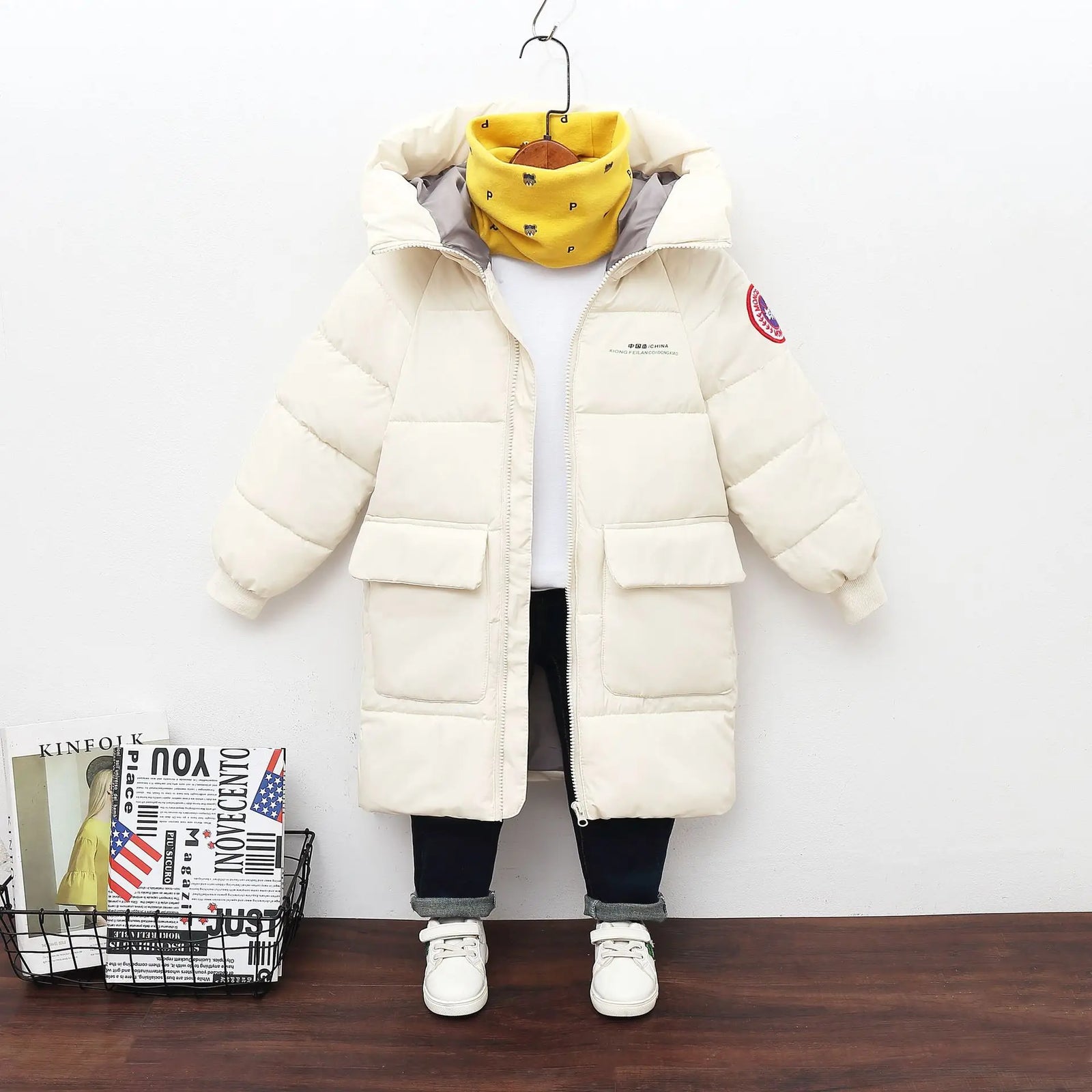 Winter Children Down Cotton Jacket