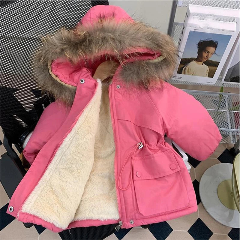 New Winter Girls Down Jacket