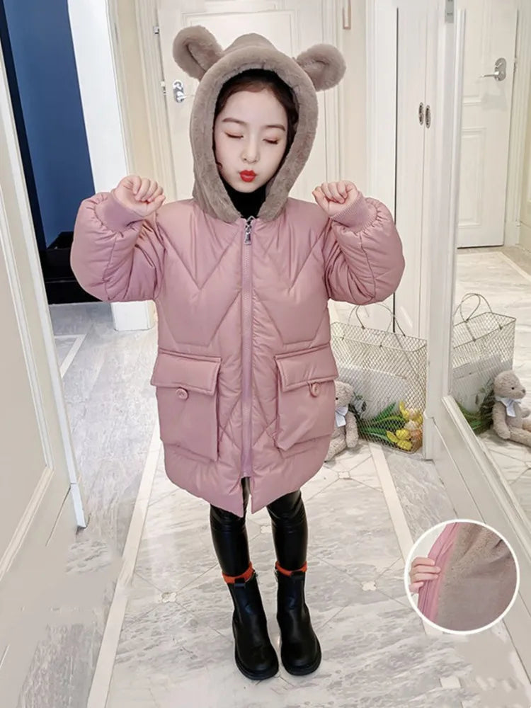 Girls Outerwear Winter Warm Coats