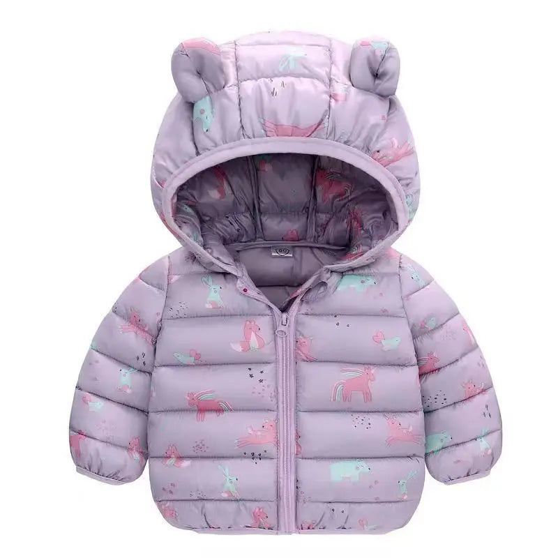 Hooded Lightweight Unisex Kids Jacket