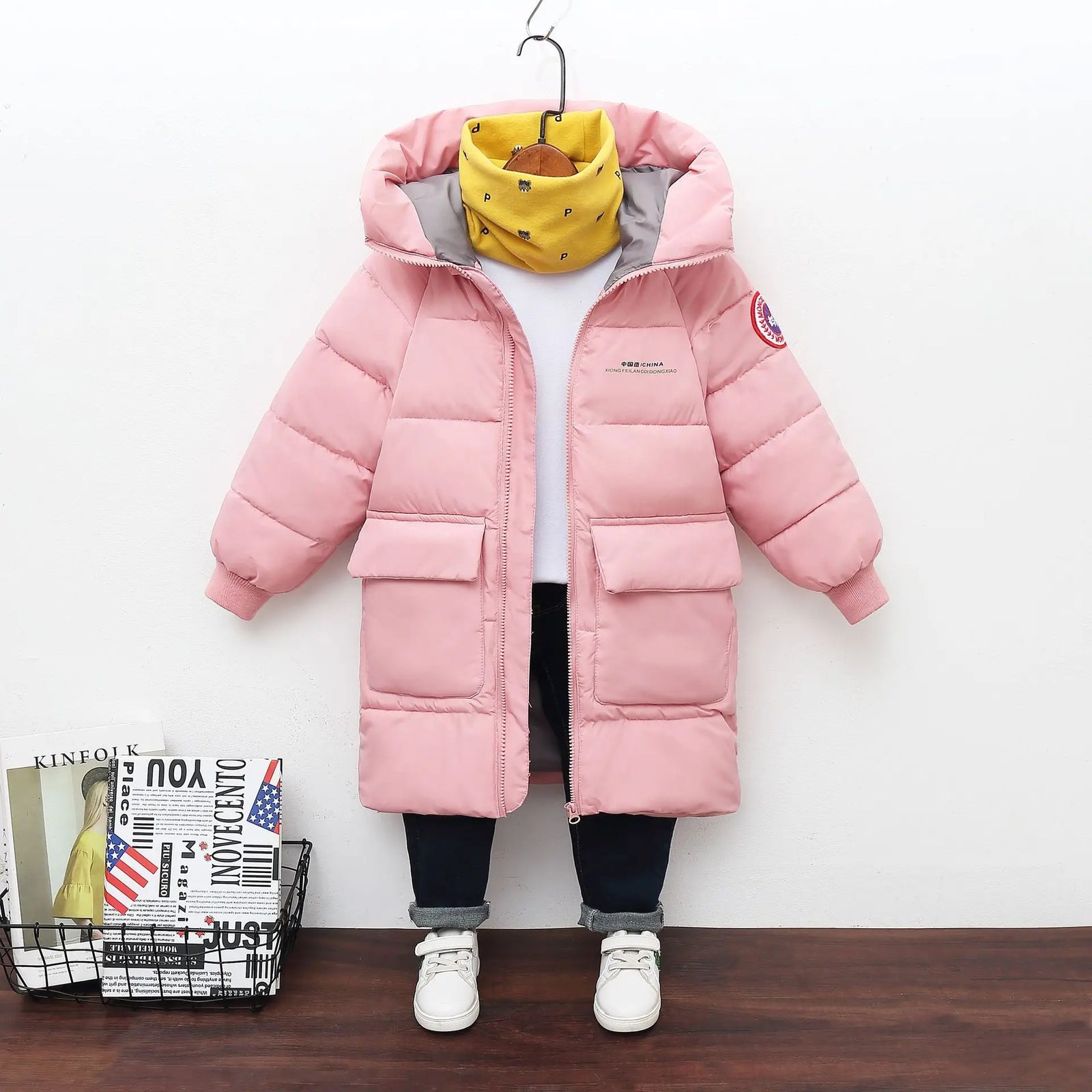 Winter Children Down Cotton Jacket
