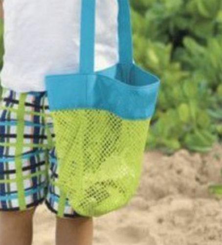 Foldable Portable Beach Mesh Storage Bag