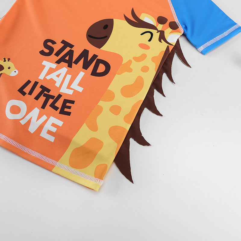 Cute Cartoon Summer Baby Boy Swimsuit