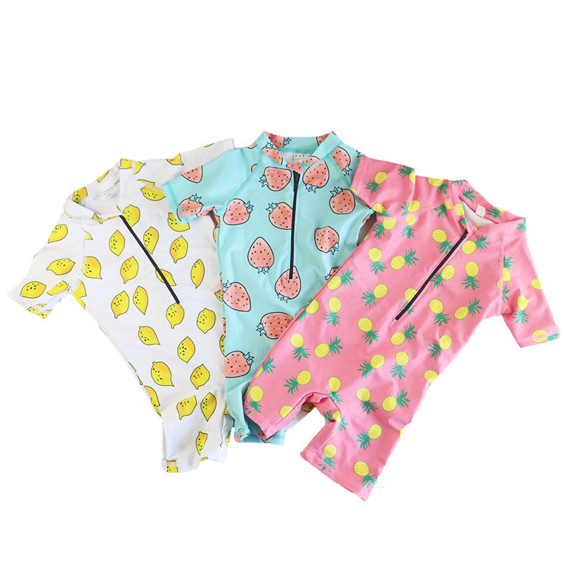 Baby Girl Quick-Drying Seaside Swimsuit