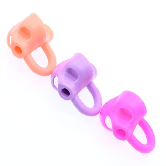 Two-Finger Pen Holder Silicone Baby Learning Writing Tool