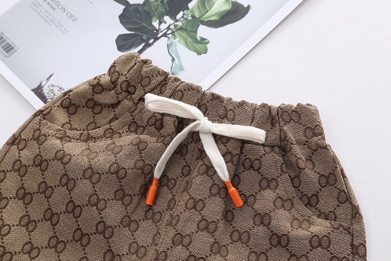 Cartoon Tiger T-Shirts 2Pcs/sets