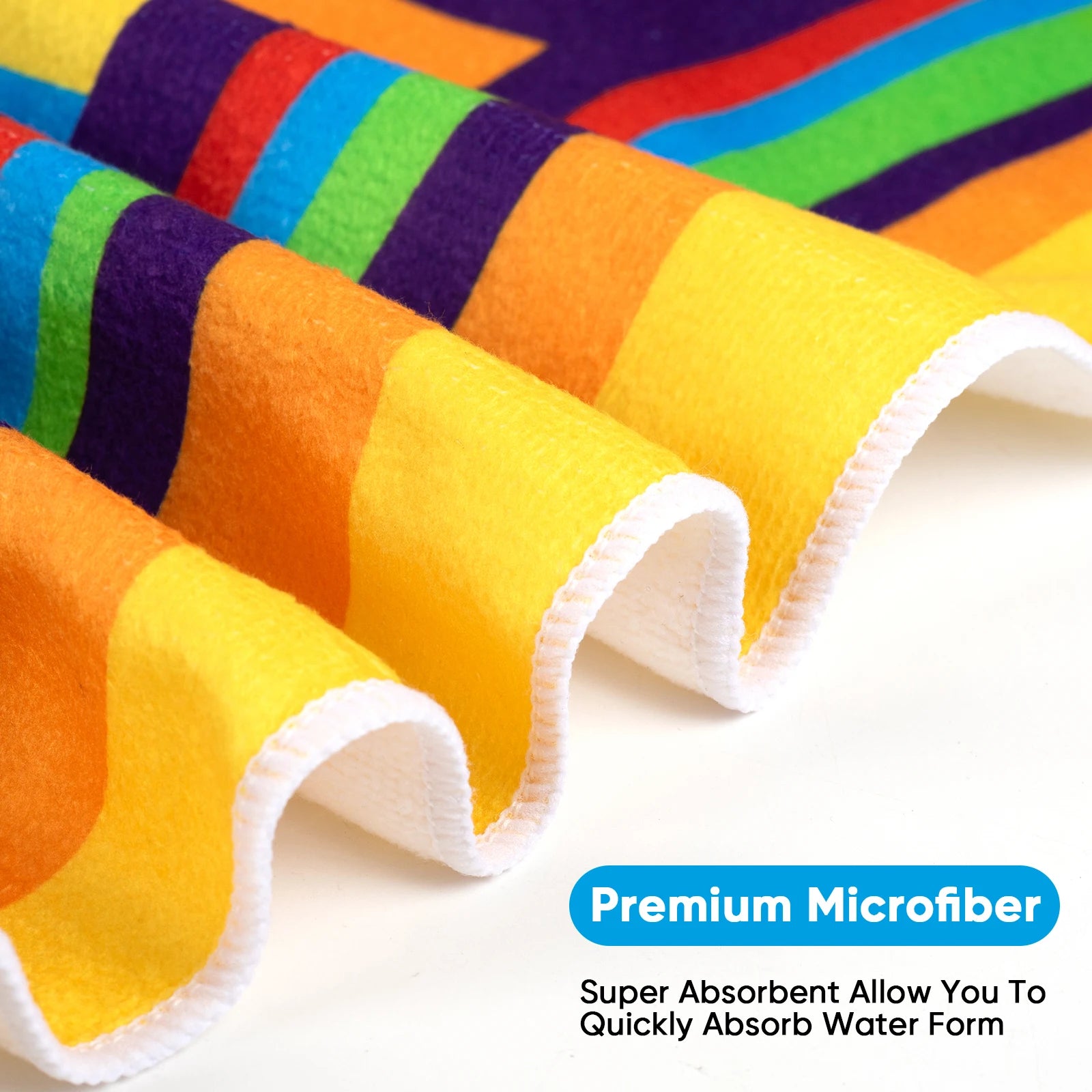 1/4pcs 70x35 Ultra-Soft Extra Large Beach Towel