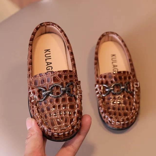 Buckle Chic Moccasins Flats