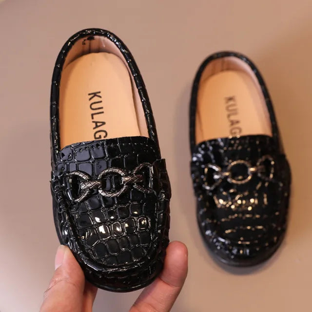 Buckle Chic Moccasins Flats