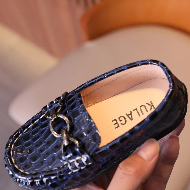 Buckle Chic Moccasins Flats