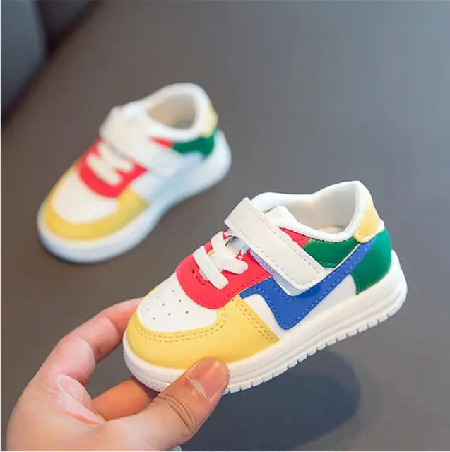 BABY BOY LEATHER FASHION SNEAKER