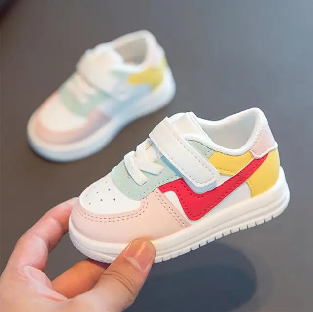 BABY BOY LEATHER FASHION SNEAKER