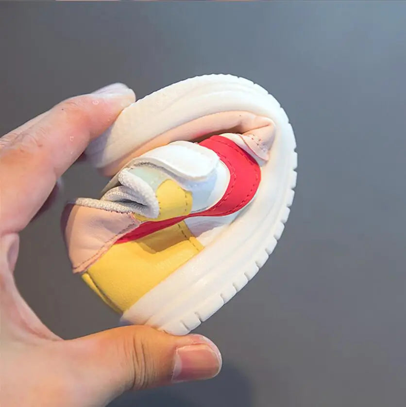 BABY BOY LEATHER FASHION SNEAKER