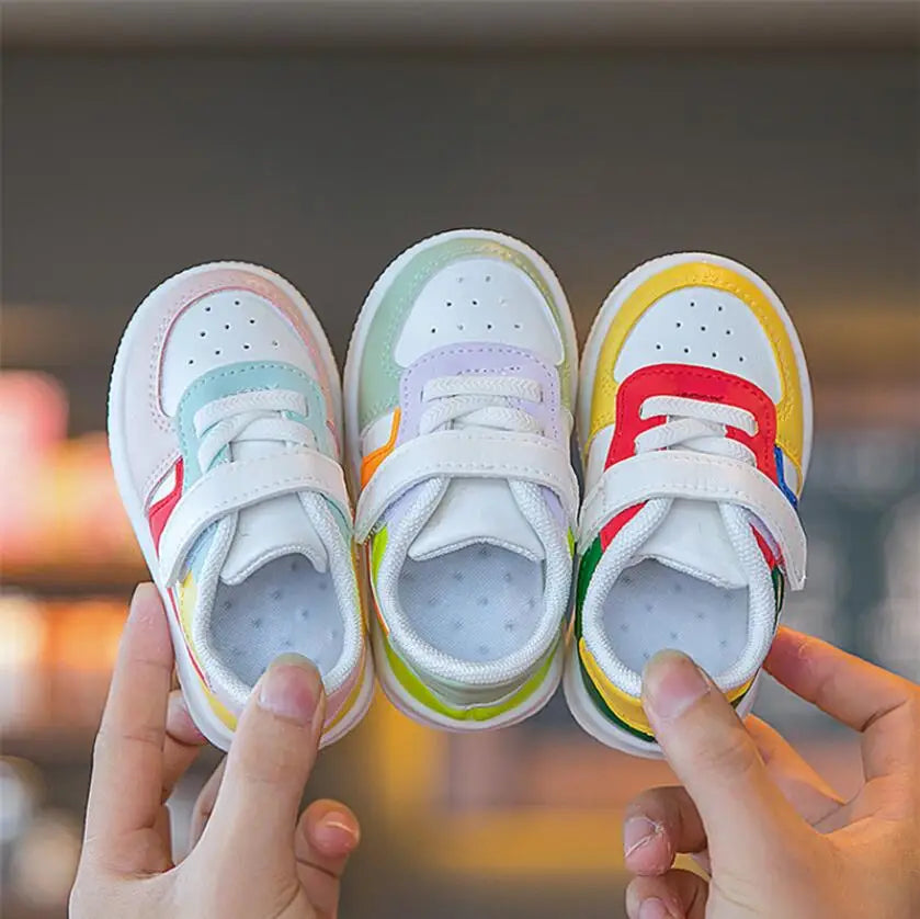 BABY BOY LEATHER FASHION SNEAKER