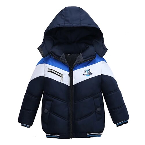 Baby boy winter cotton padded coat