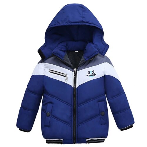 Baby boy winter cotton padded coat