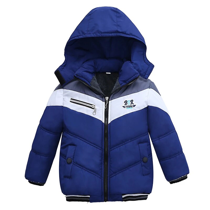 Baby boy winter cotton padded coat