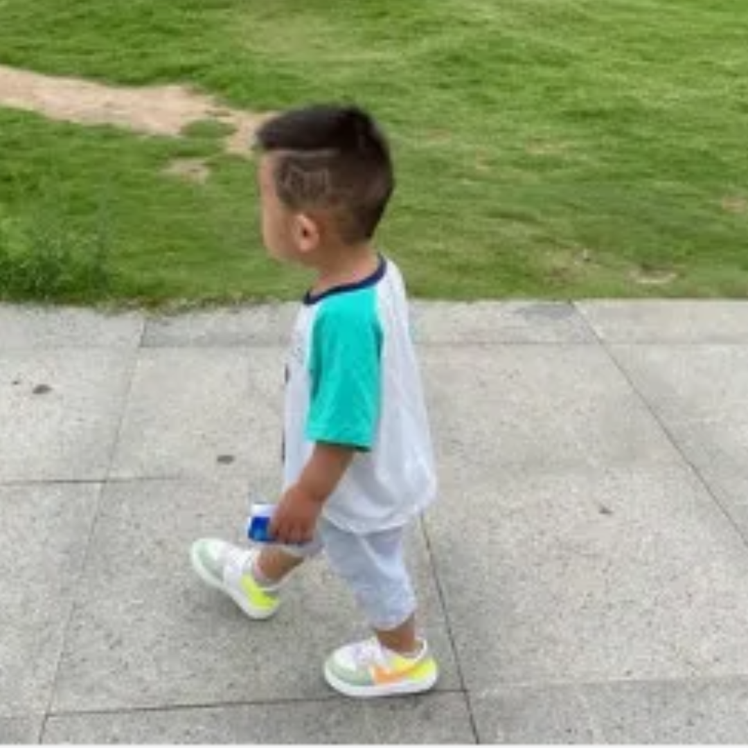 BABY BOY LEATHER FASHION SNEAKER