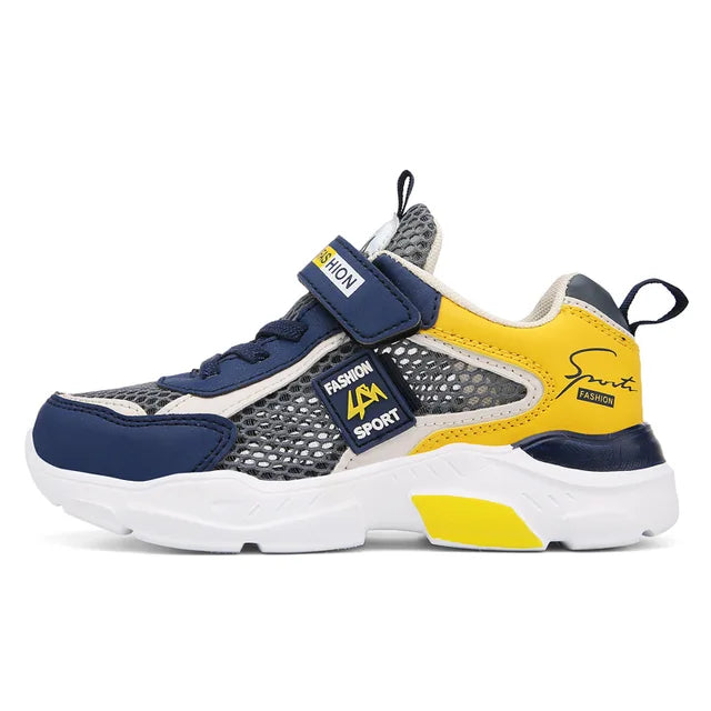 VALCRO DOUBLE NET SUMMER MESH CHILDREN'S SPORTS SHOES