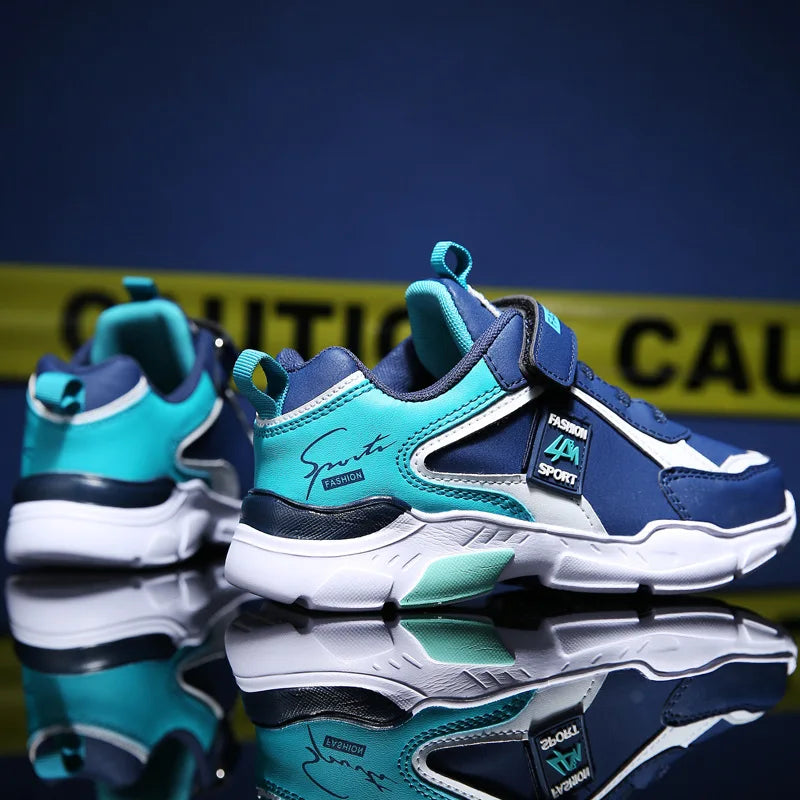 VALCRO DOUBLE NET SUMMER MESH CHILDREN'S SPORTS SHOES