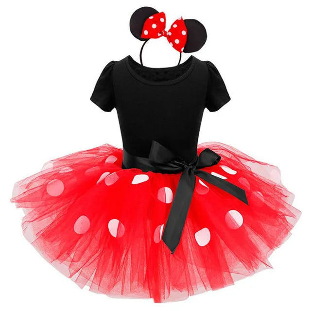 Disney New Girl Minnie Dot Bubble Dress