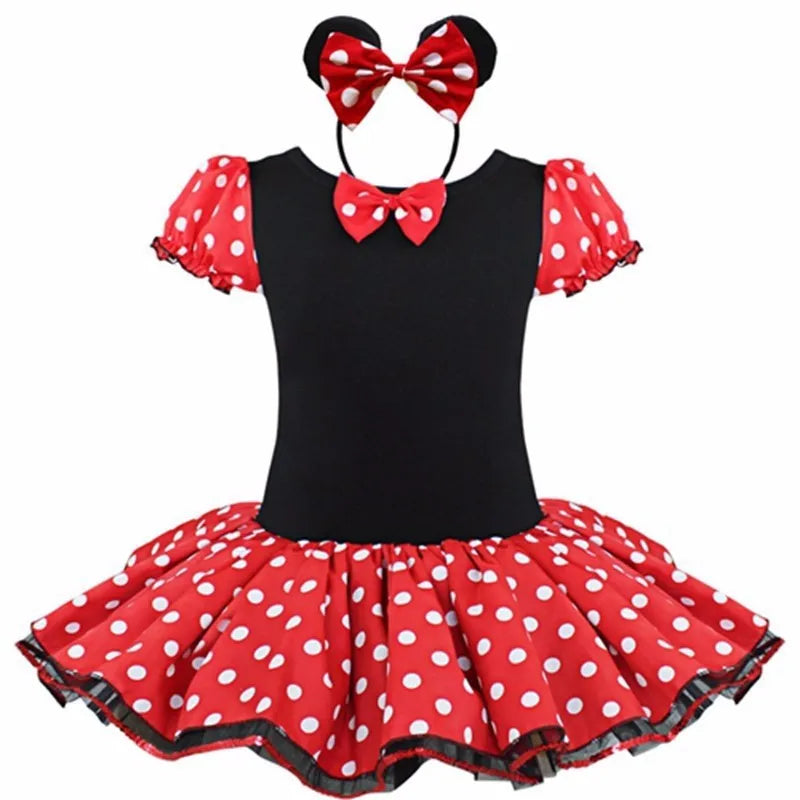 Disney New Girl Minnie Dot Bubble Dress