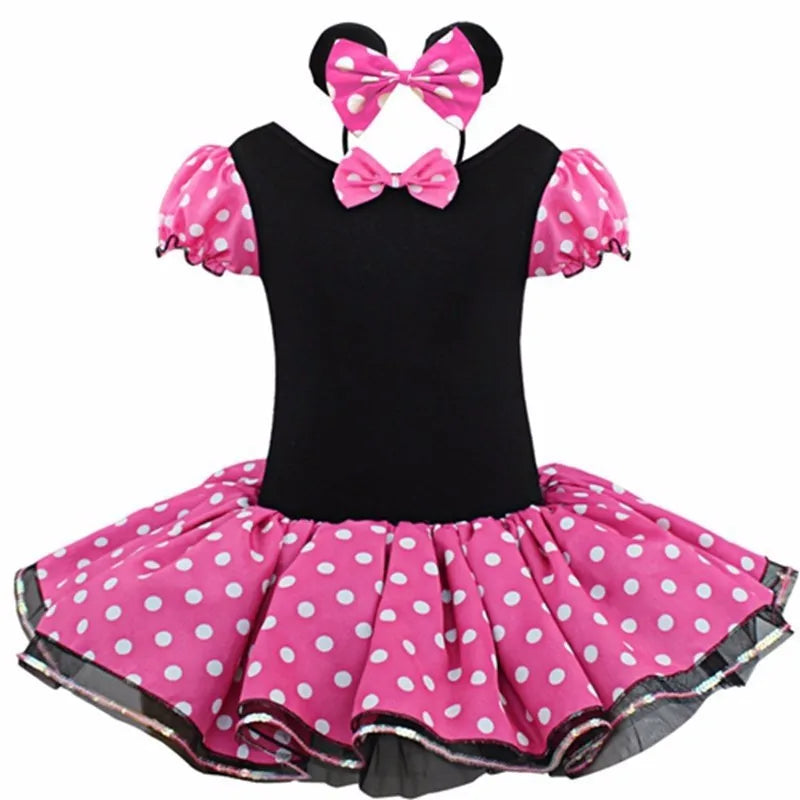 Disney New Girl Minnie Dot Bubble Dress