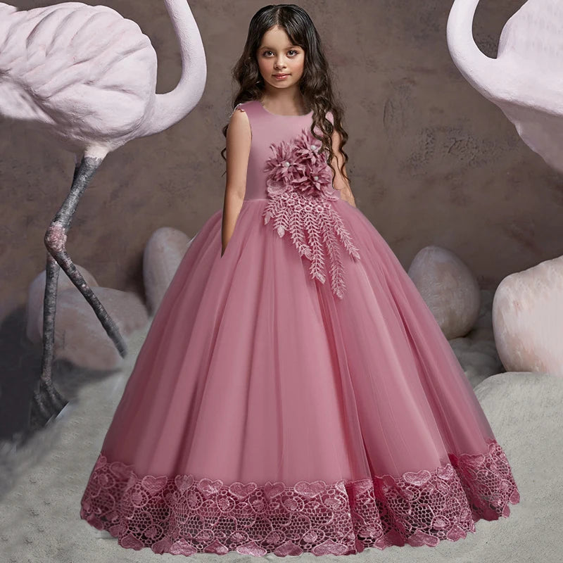 Bridesmaid Dresses For Girls Children Wedding