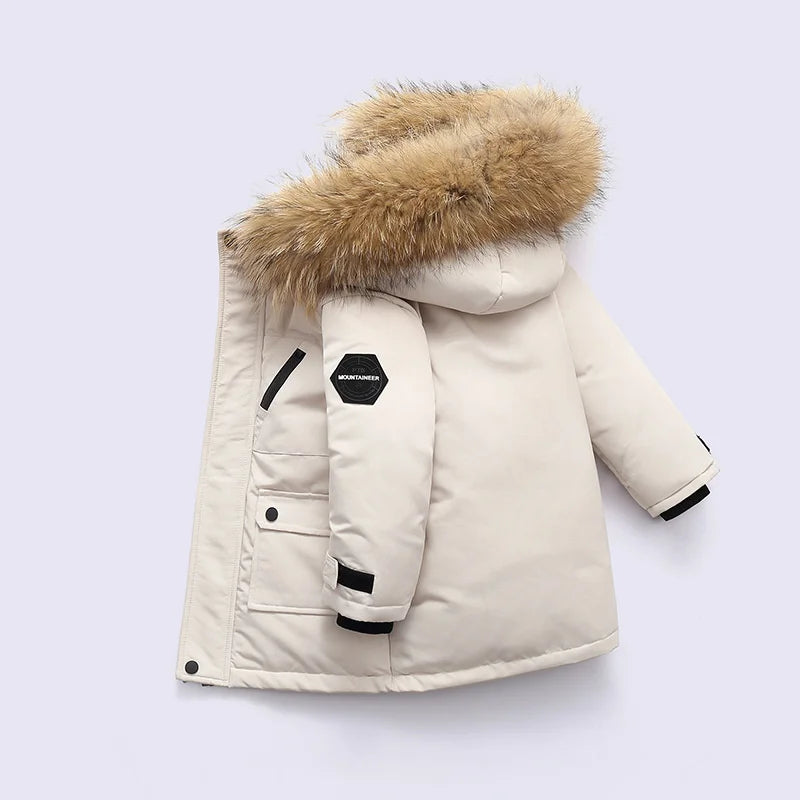 winter warm duck down jacket