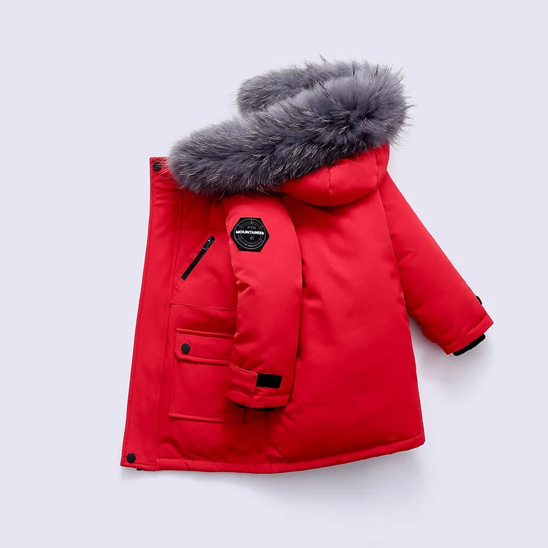 winter warm duck down jacket