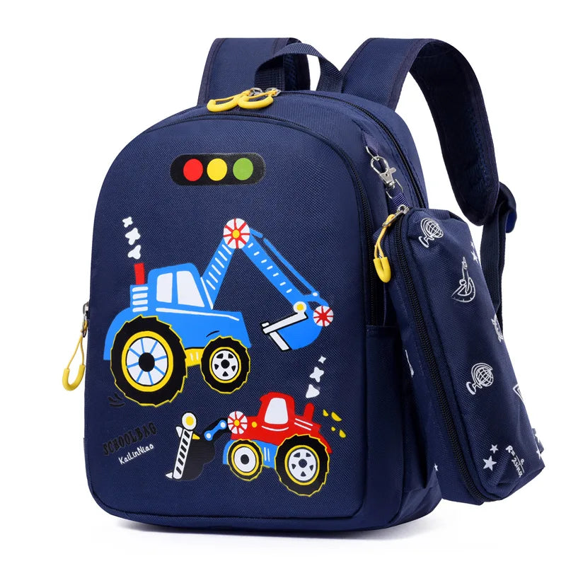 Boys & Girls Cute Cartoon School Bags