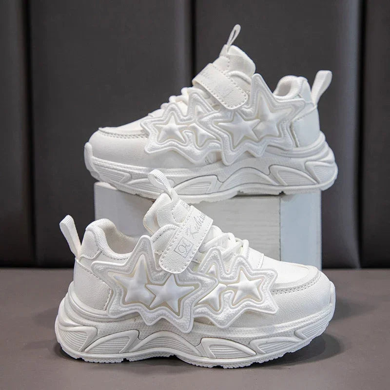 Stars Girls Sports Running Sneakers