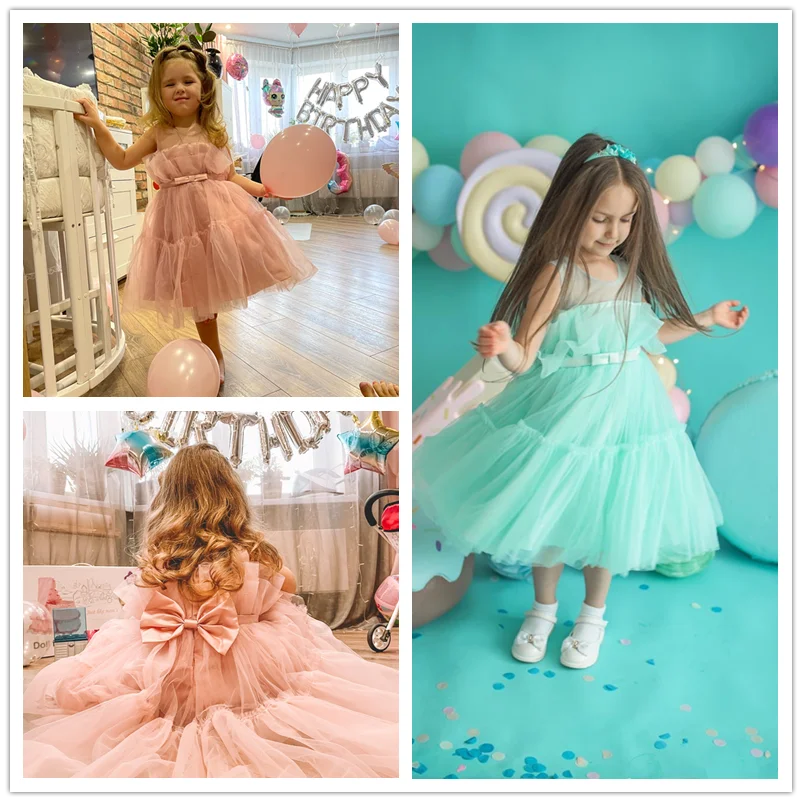 Girls Wedding Princess Dress