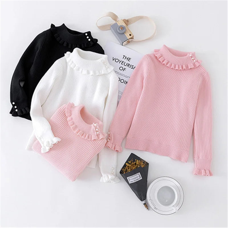 Girls Warm Sweater For Winter 3-12 Years