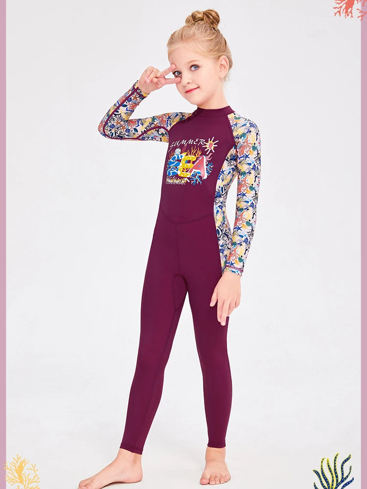 One Piece Swimsuits Girls Swimwear