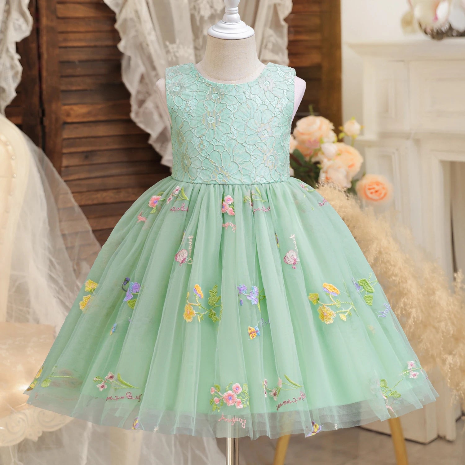 3-8Y Girls Princess Dress