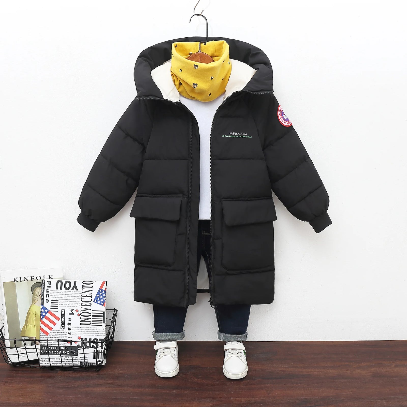 Winter Children Down Cotton Jacket