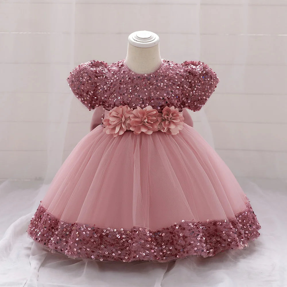 Cute Baby Gown For Christmas