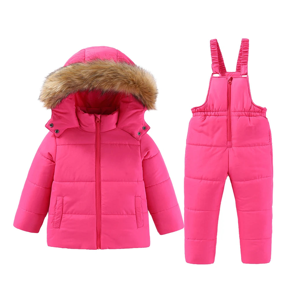 4-8T Kids Winter Warm Suit