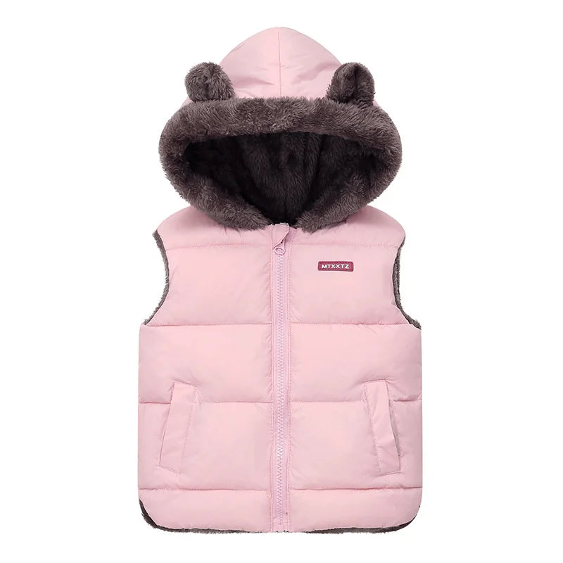 Hooded Down Vest 2-6Years