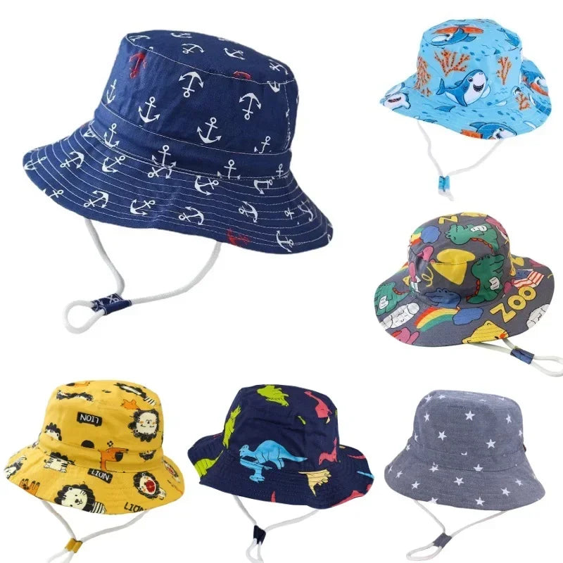 Beach Sun Cap For Boys & Girls