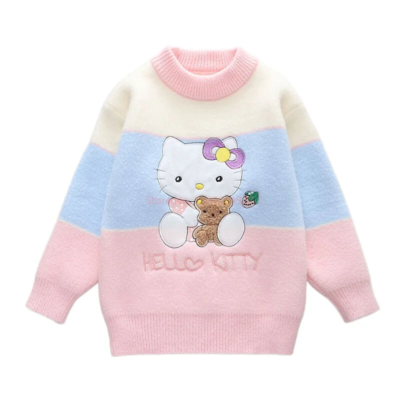 Hello Kitty Girls'  Warm Fashion Sweater