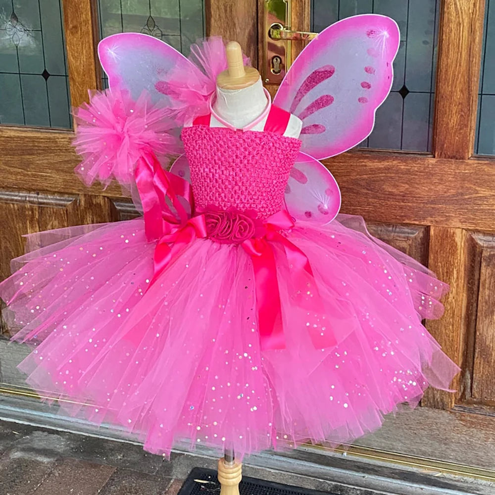 Butterfly Fairy Tutu Dresses