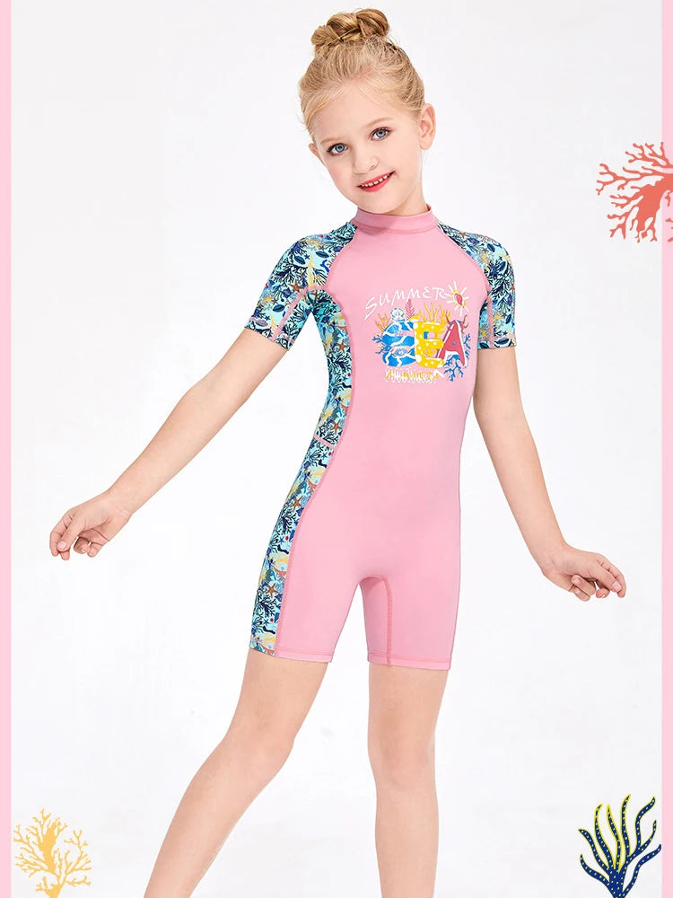One Piece Swimsuits Girls Swimwear